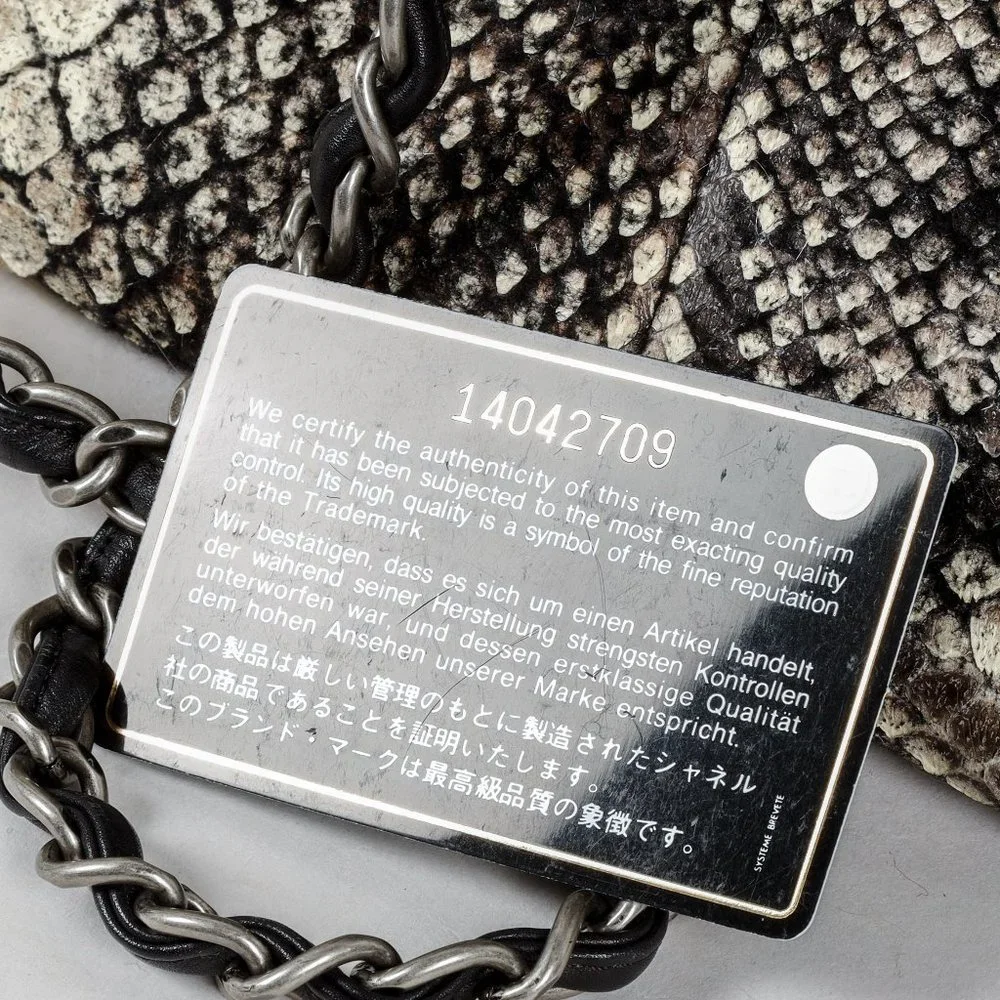 Chanel Wooled Python Tote - Picture 14 of 14